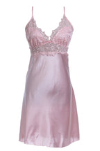 BLS Hanriette Silk And Chantilly Nighty Salmon
