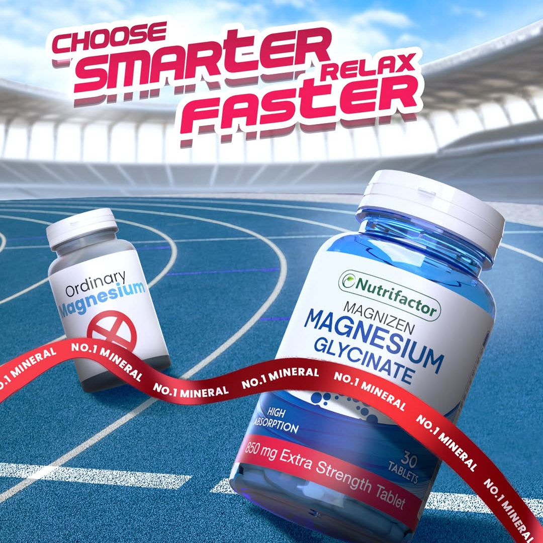 Nutrifactor Magnizen Magnesium Glycinate Supplements