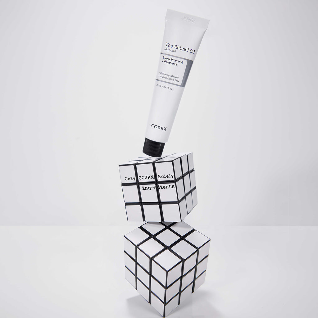 cosrx the retinol 0.1 cream with super vitamin e panthenol