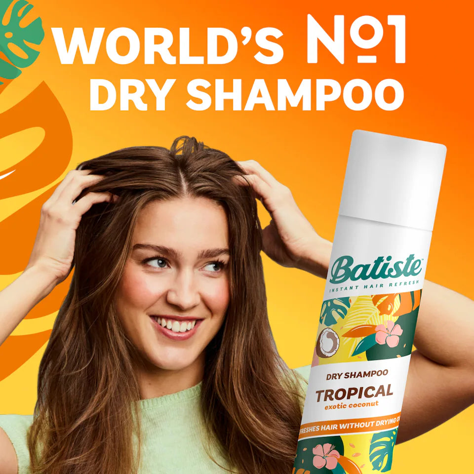 Batiste Dry Shampoo Tropical 200ml