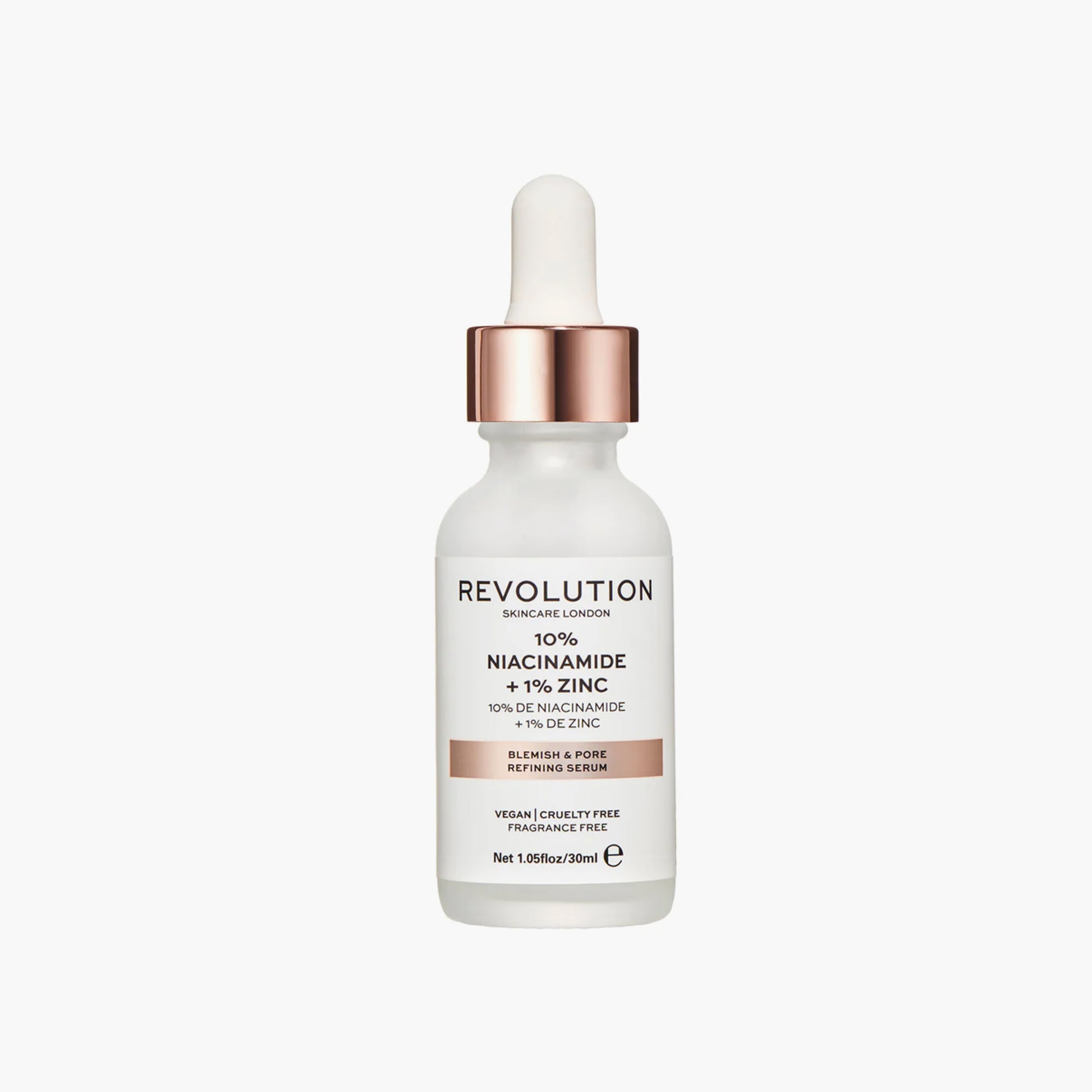 Revolution Skincare 10% Niacinamide And 1% Zinc Blemish & Pore Serum 30ml