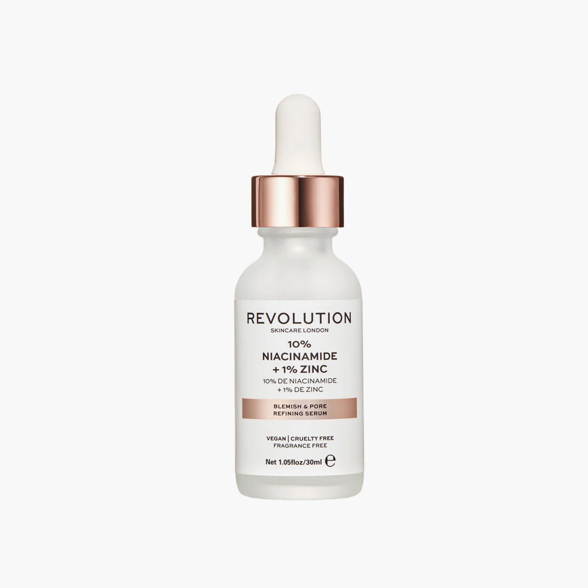 Revolution Skincare 10% Niacinamide And 1% Zinc Blemish & Pore Serum 30ml - TheSkinFit