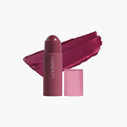 Huda Beauty Cheeky Tint Blush Stick Baddie Berry 5gm - TheSkinFit
