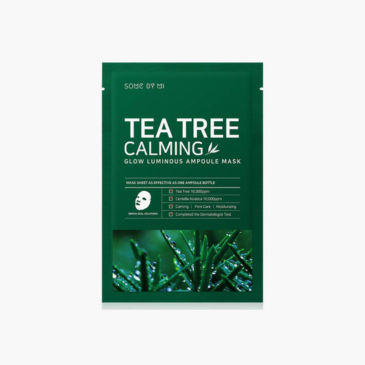 Some By Mi Tea Tree Calming Glow Luminous Ampoule Mask 1 Piece - TheSkinFit