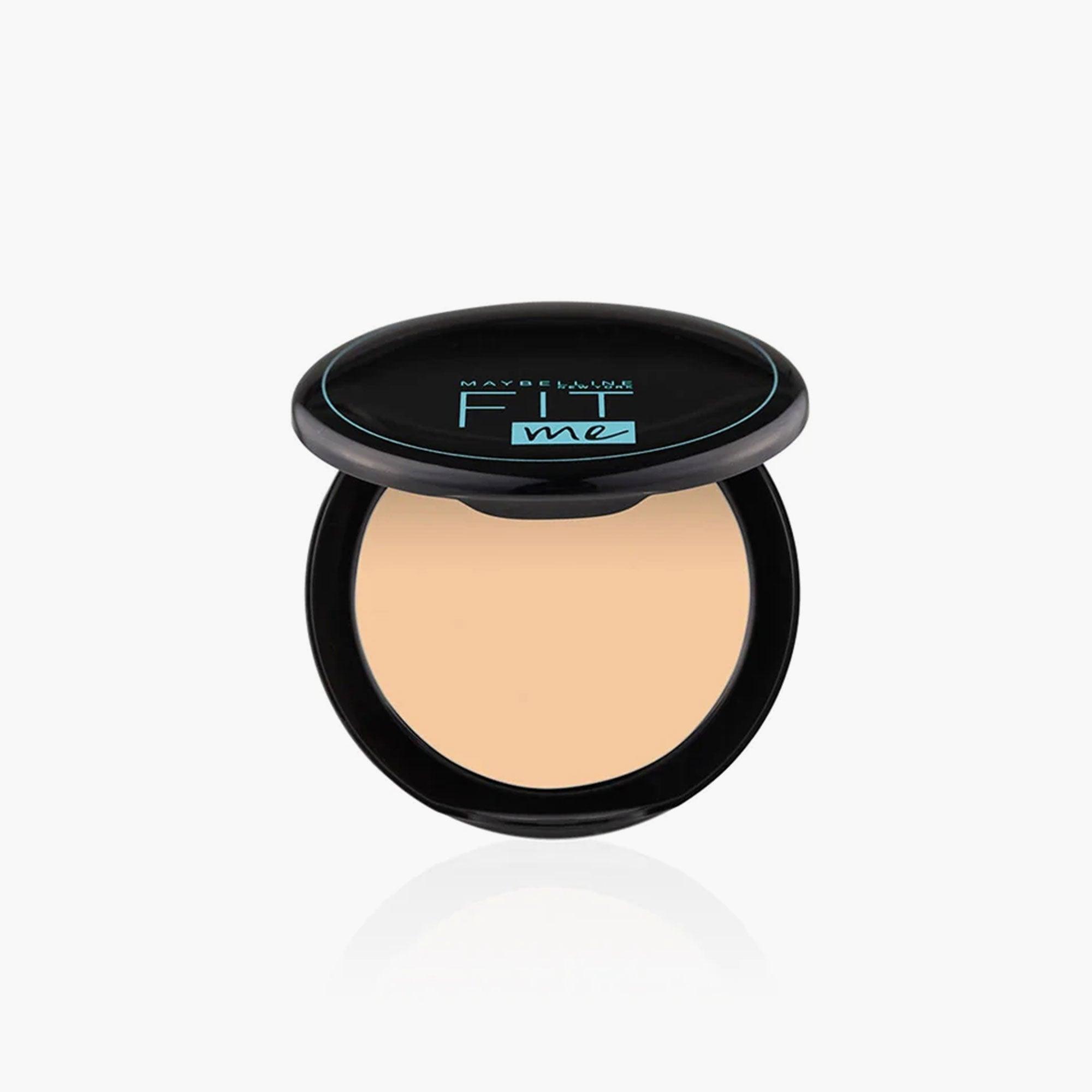Maybelline New York Fit Me Matte+Poreless Powder 12H SPF28 PA+++ Oil Control 118 Light Beige 6gm - TheSkinFit