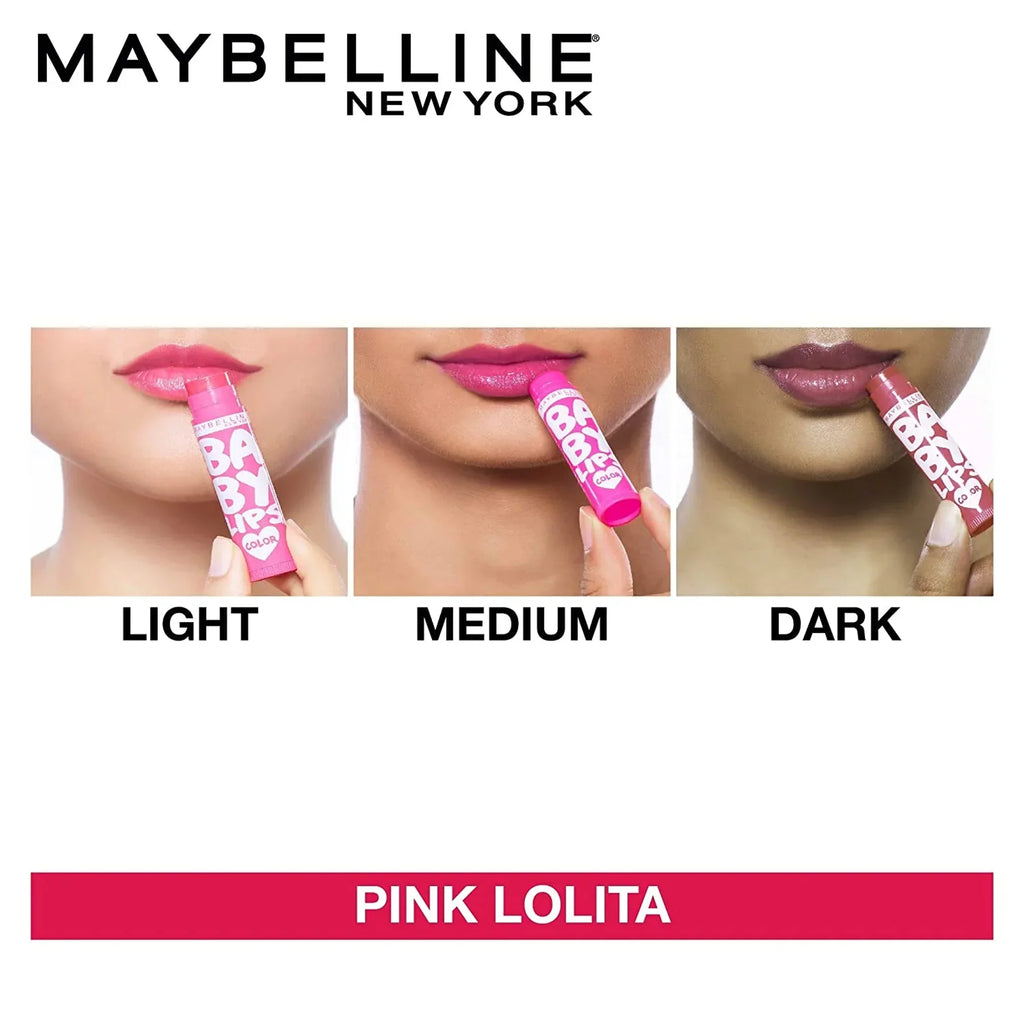Maybelline Baby Lips Love Color Lip Balm SPF10 Pink Lolita 4gm