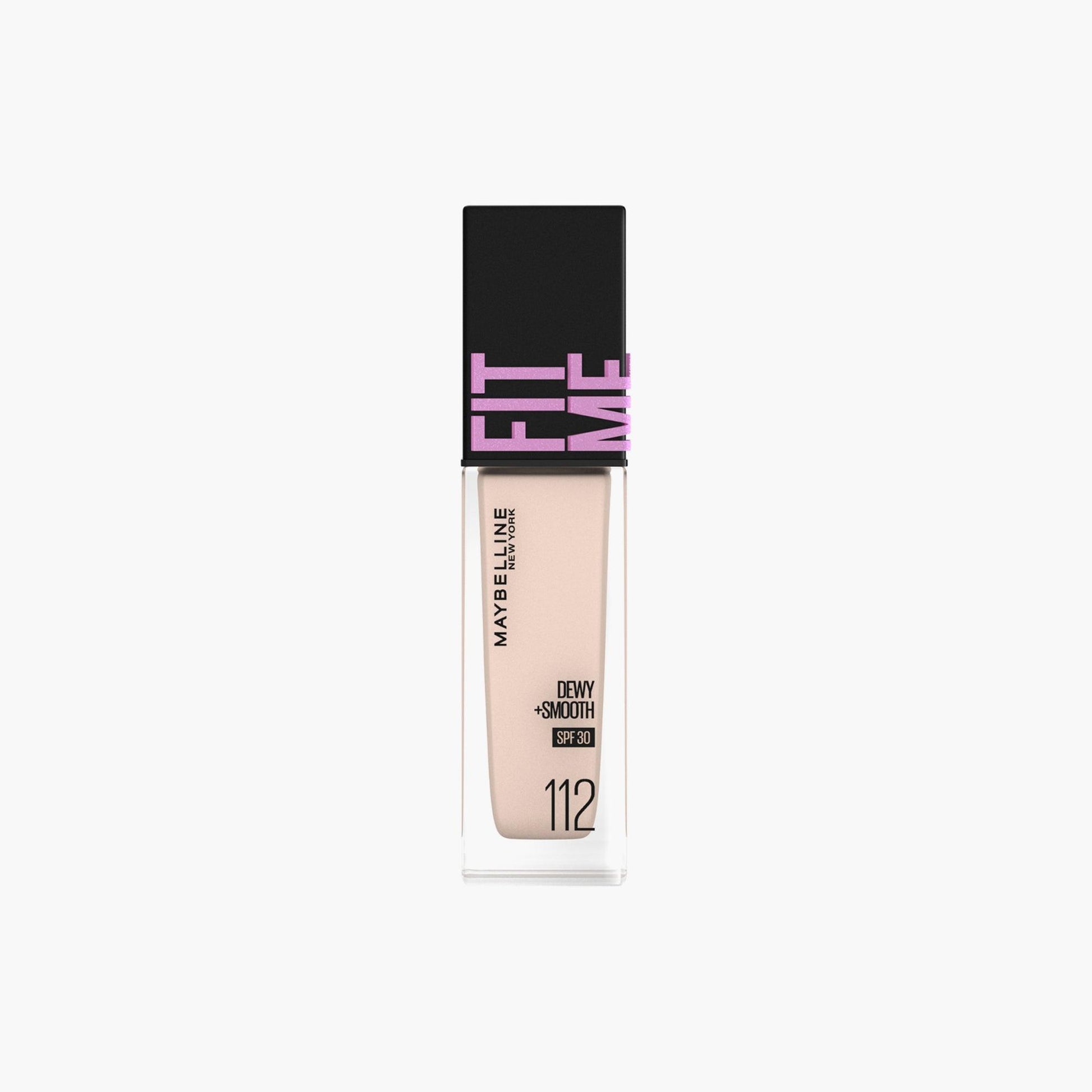 Maybelline New York Fit Me Dewy+Smooth Liquid Foundation SPF 30 112 Natural Ivory 30ml