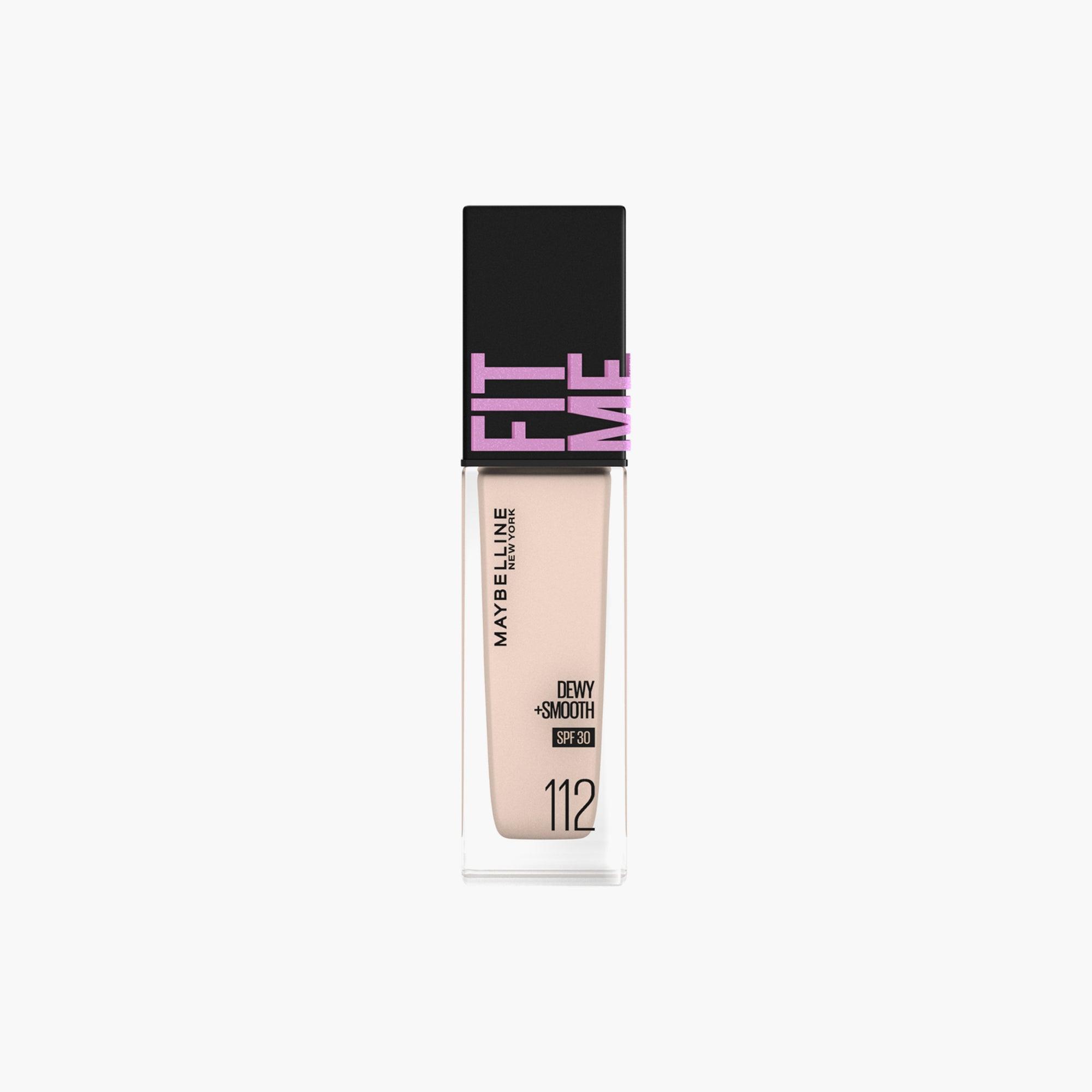 Maybelline New York Fit Me Dewy+Smooth Liquid Foundation SPF 30 112 Natural Ivory 30ml - TheSkinFit