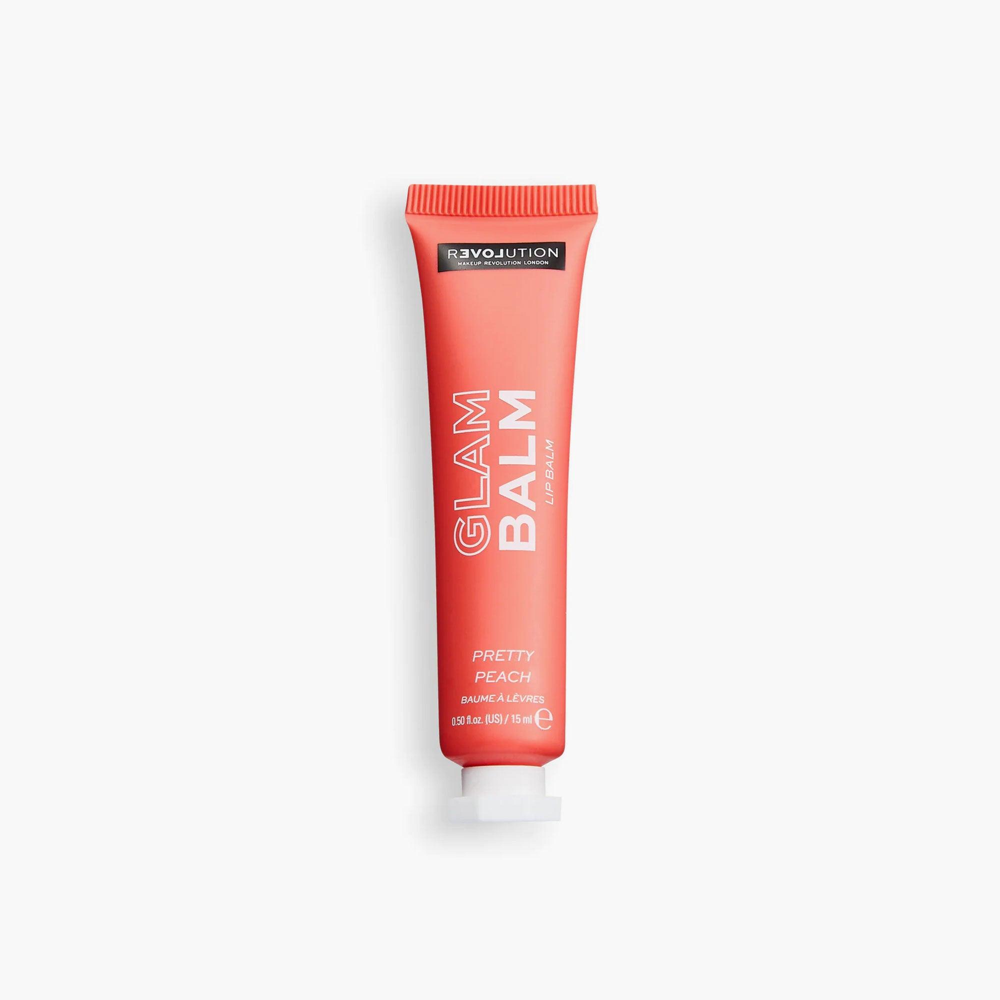 Revolution Relove Glam Balm Lip Balm Pretty Peach 15ml