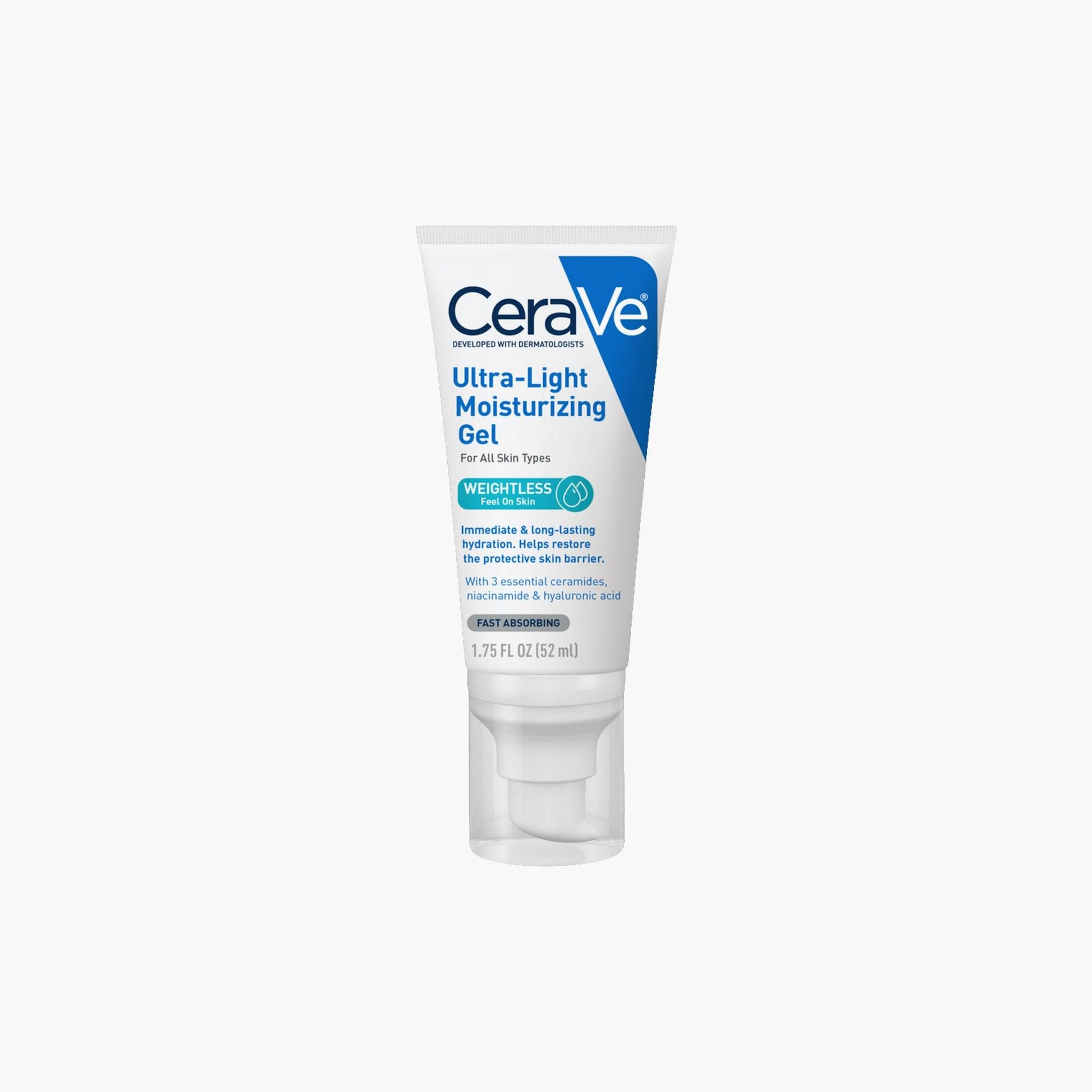 CeraVe Ultra-Light Moisturizing Gel For All Skin Types 52ml - TheSkinFit