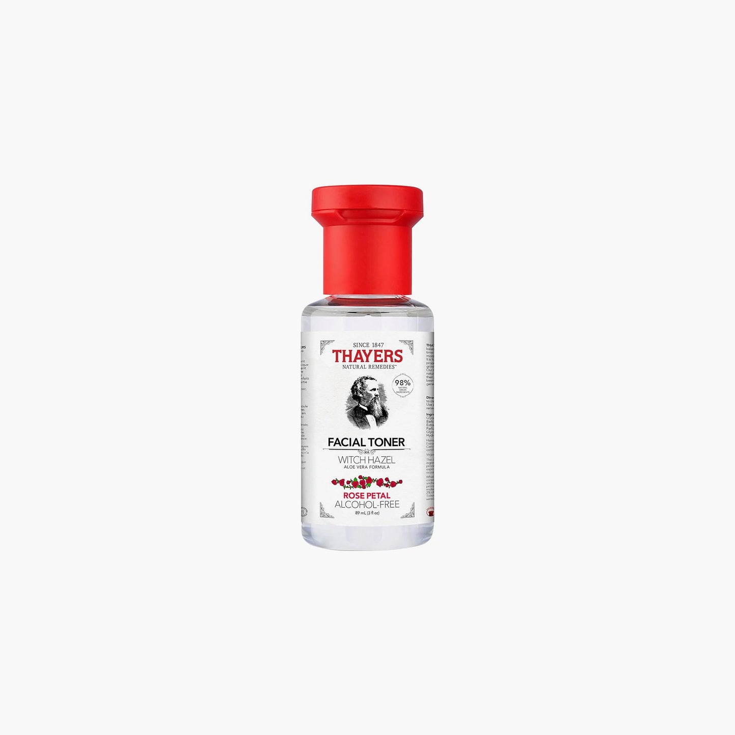Thayers Witch Hazel Rose Petal Facial Toner Alcohol-Free 89ml