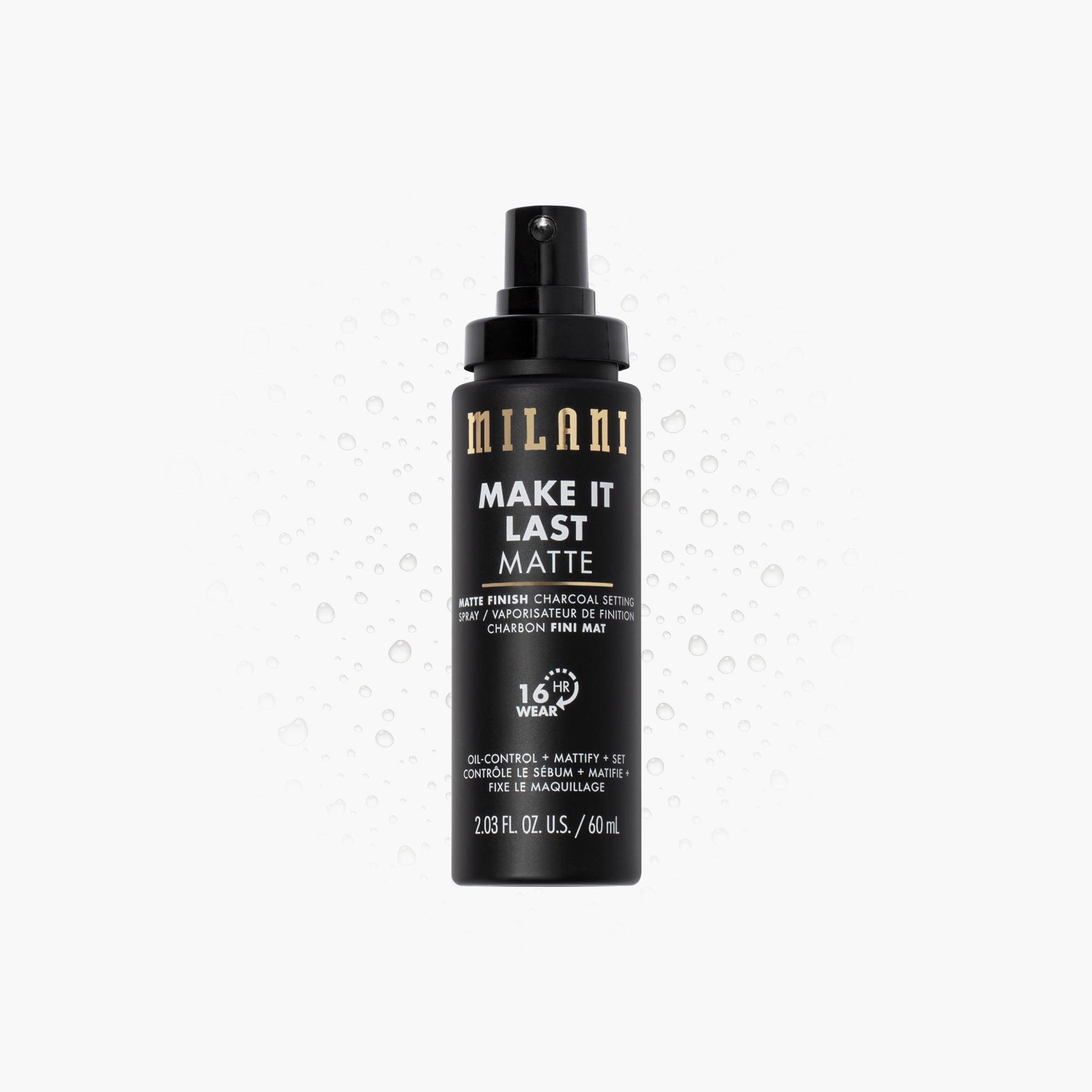 Milani Make It Last Matte Finish Charcoal Setting Spray 60ml - TheSkinFit