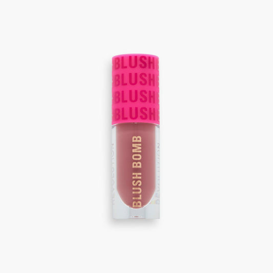 Revolution Blush Bomb Cream Blusher Rose Lust 4.6ml - TheSkinFit