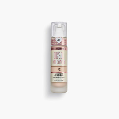 Revolution IRL Filter Longwear Foundation F2 23ml - TheSkinFit