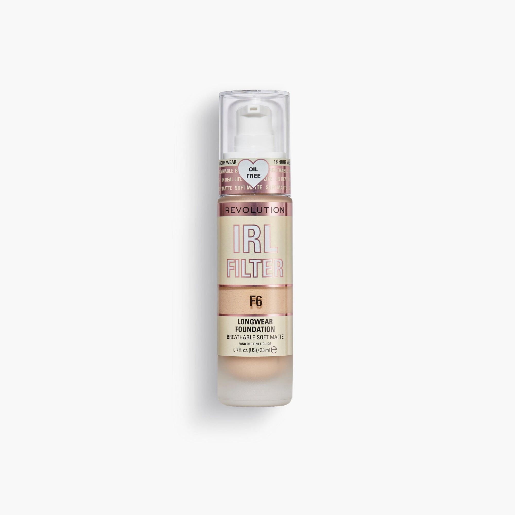 Revolution IRL Filter Longwear Foundation F6 23ml