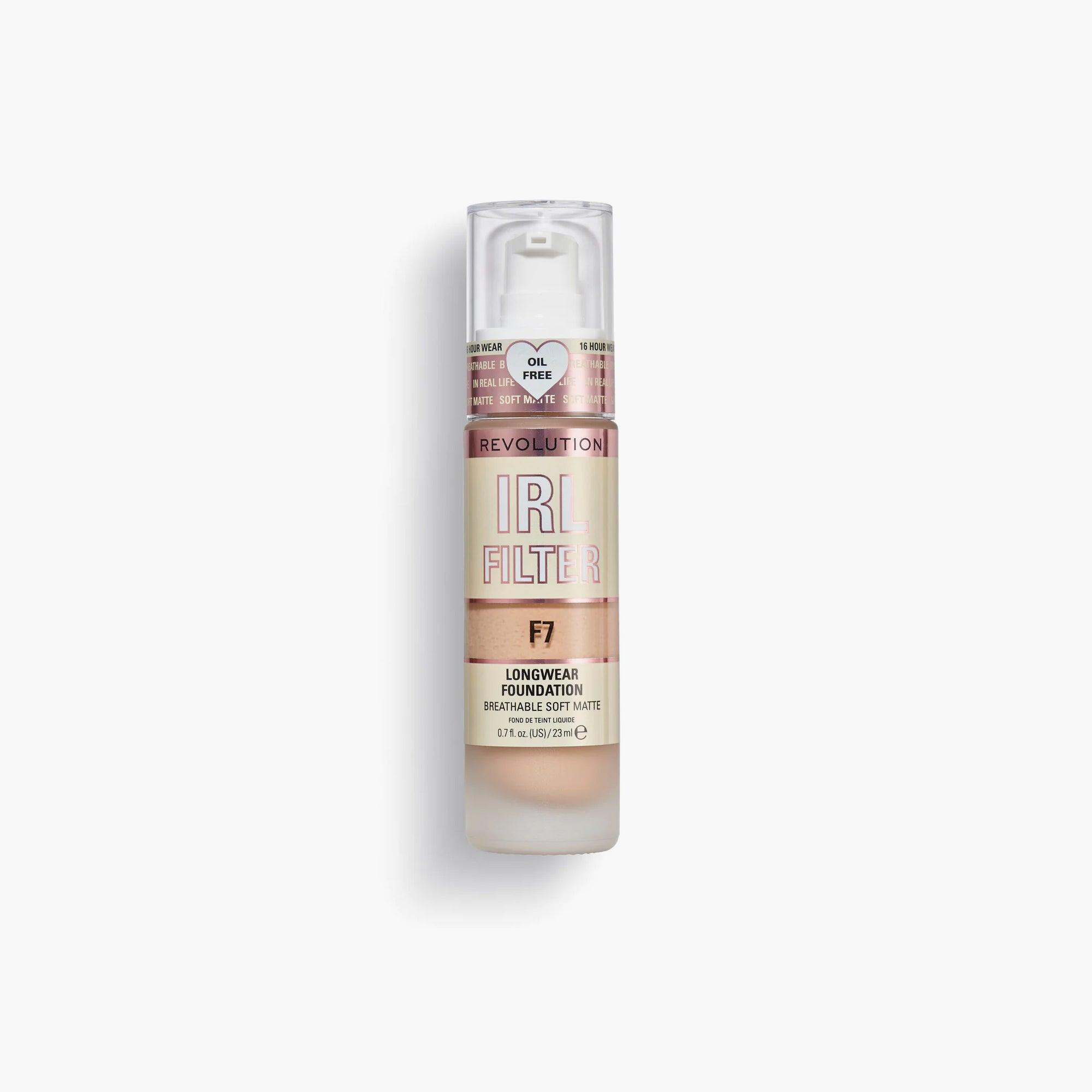 Revolution IRL Filter Longwear Foundation F7 23ml