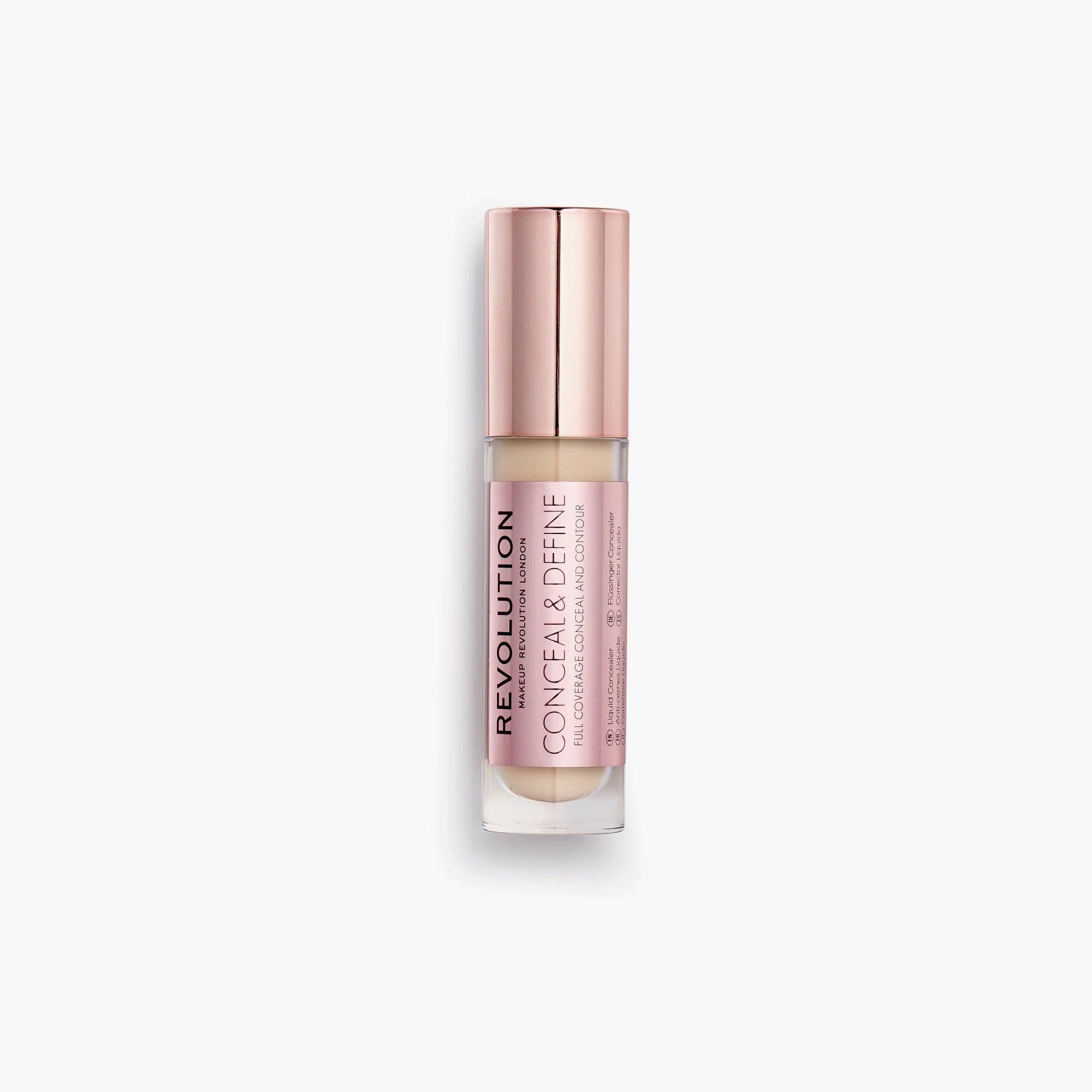 Revolution Conceal & Define Full Coverage Concealer And Contour C6.5 4gm