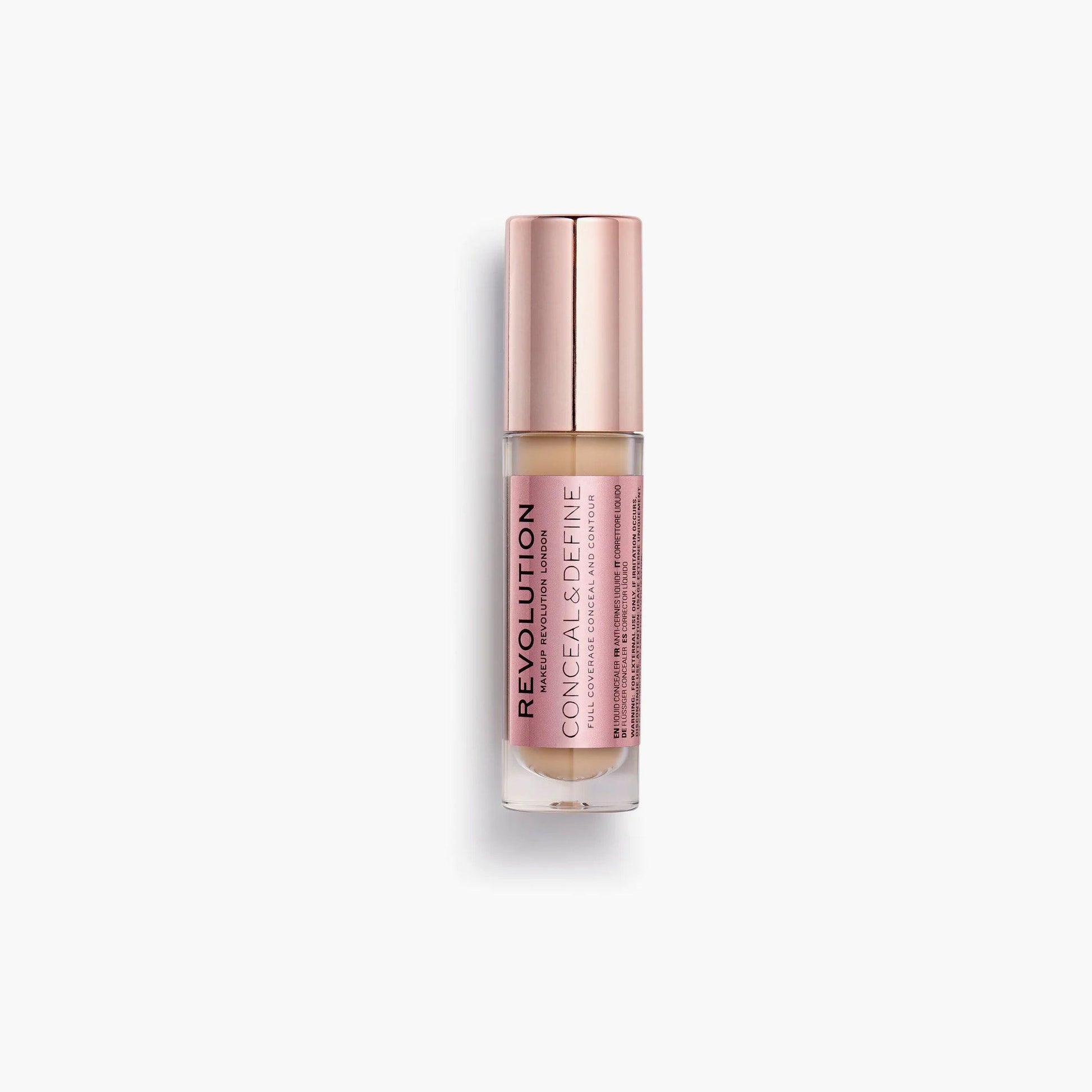 Revolution Conceal & Define Full Coverage Concealer C7 4ml - TheSkinFit