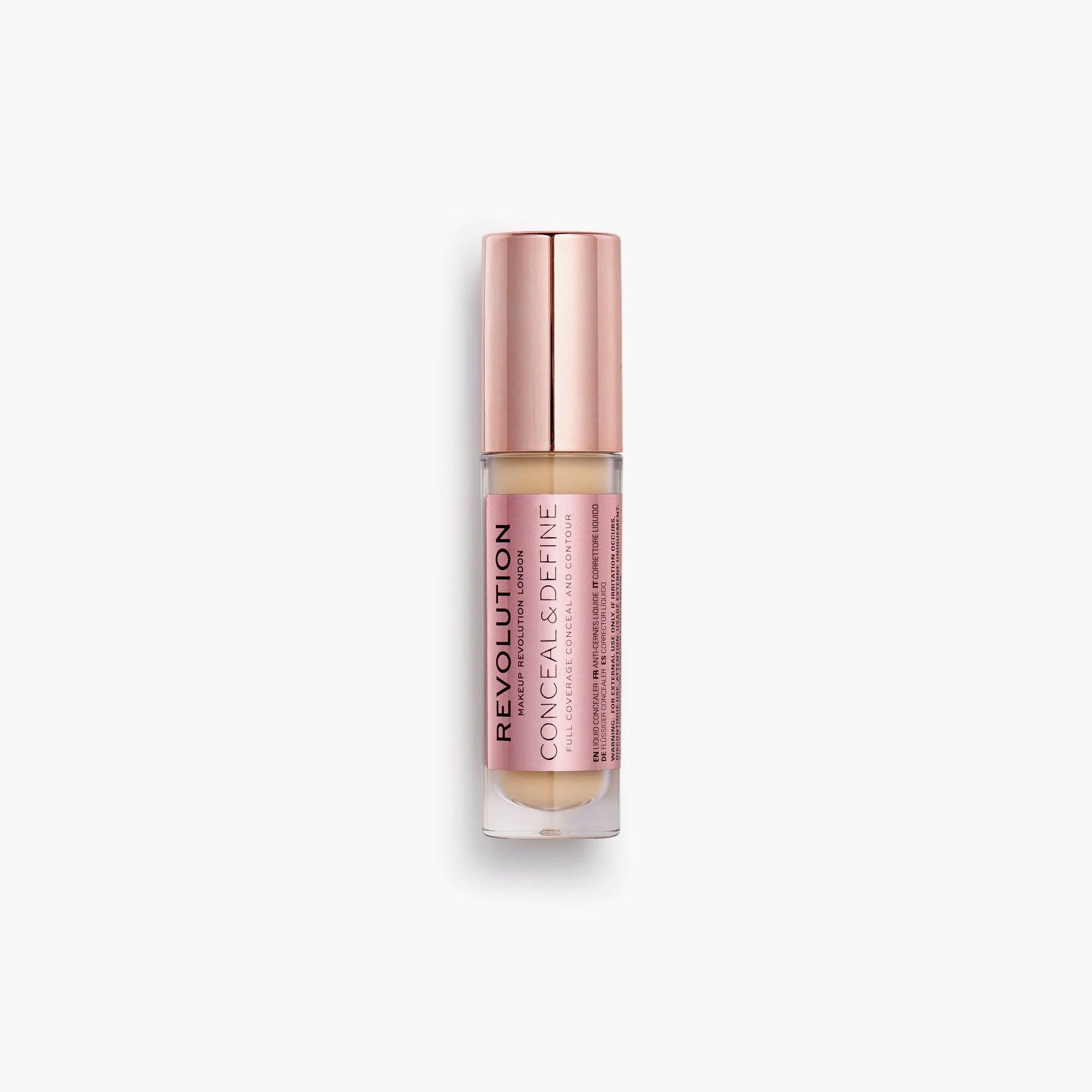 Revolution Conceal & Define Full Coverage Concealer And Contour C8.5 4gm