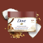Dove Brown Sugar & Coconut Butter Exfoliating Body Polish Scrub price in Pakistan