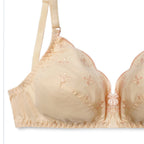 Sajiero Floral Whisper Casual Non Padded Wireless Bra