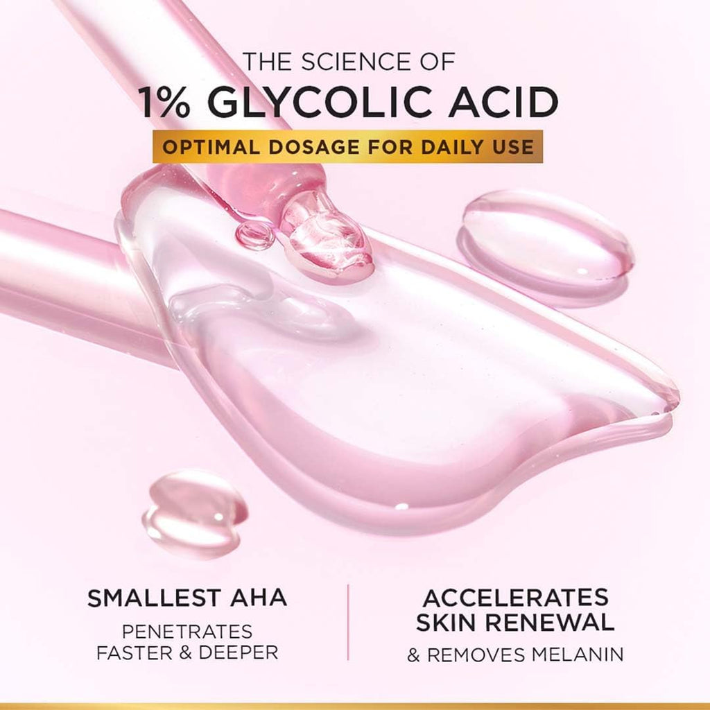 L'Oreal Paris Glycolic-Bright 1.0% Glycolic Acid Instant Glowing Serum 15ml