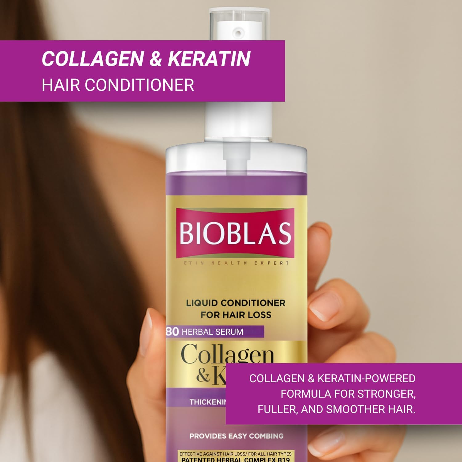 Bioblas Collagen & Keratin Liquid Conditioner 250ml