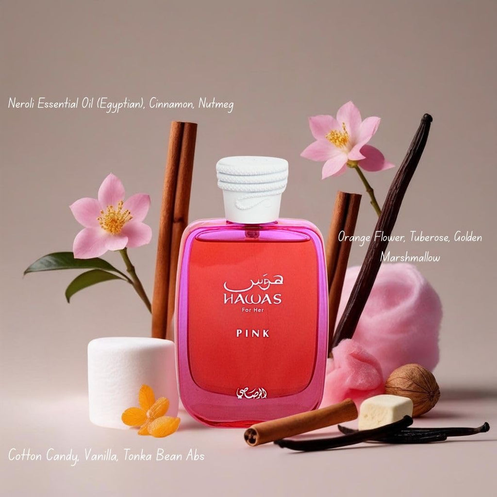 Rasasi Hawas For Her Pink Eau De Parfum 100ml