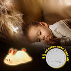 Cute Rabbit Silicone LED Night Light USB Rechargeable Touch Control in Pakistan