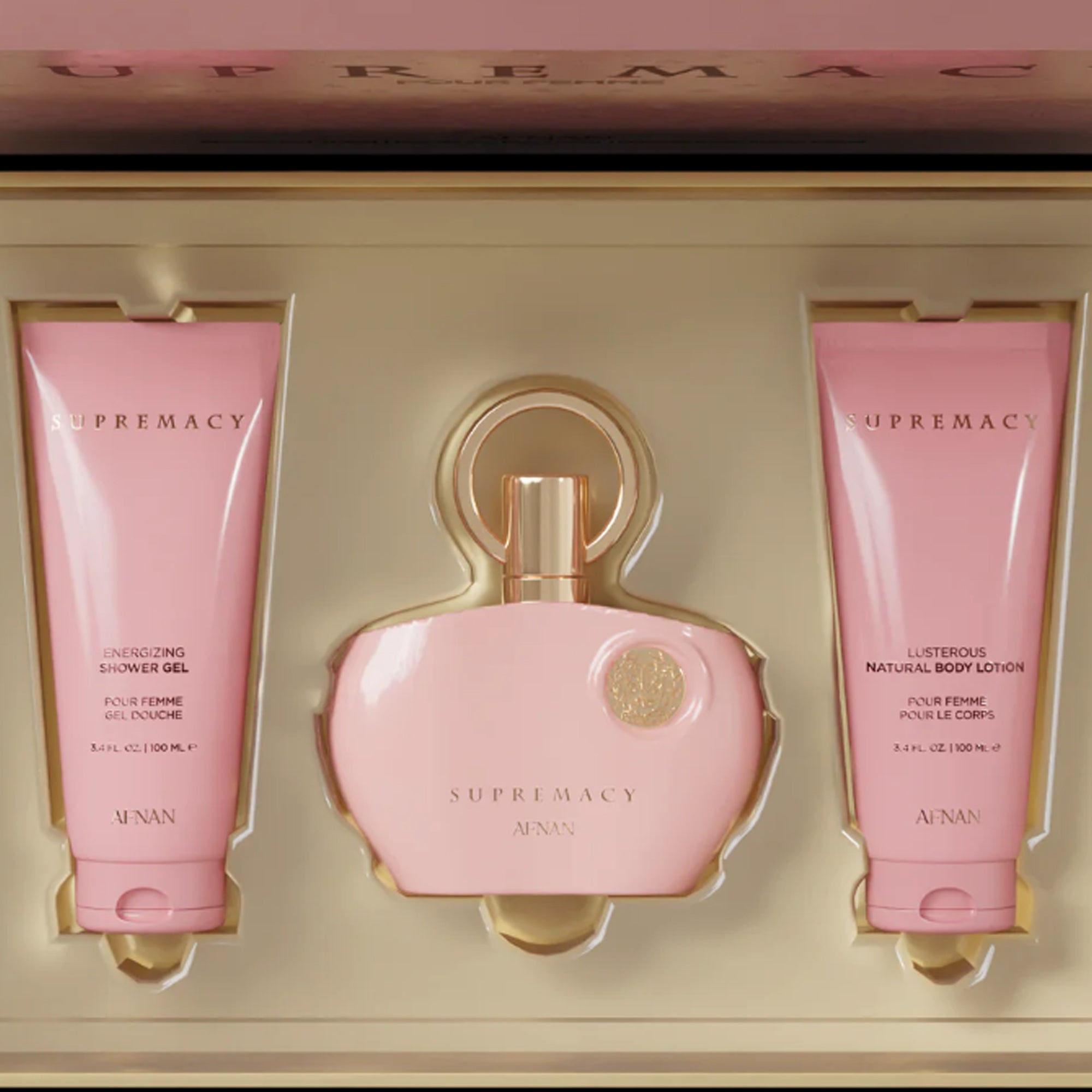 Afnan Supremacy Pink Gift Set