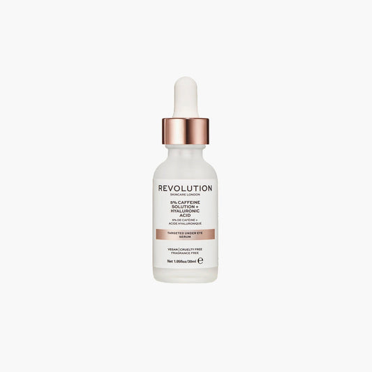 Revolution Skincare 5% Caffeine And Hyaluronic Acid Targeted Under Eye Serum 30ml - TheSkinFit