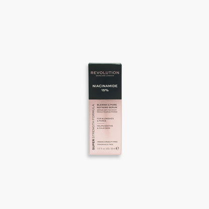 Revolution Skincare 15% Niacinamide Blemish Refining & Moisturising Serum 30ml