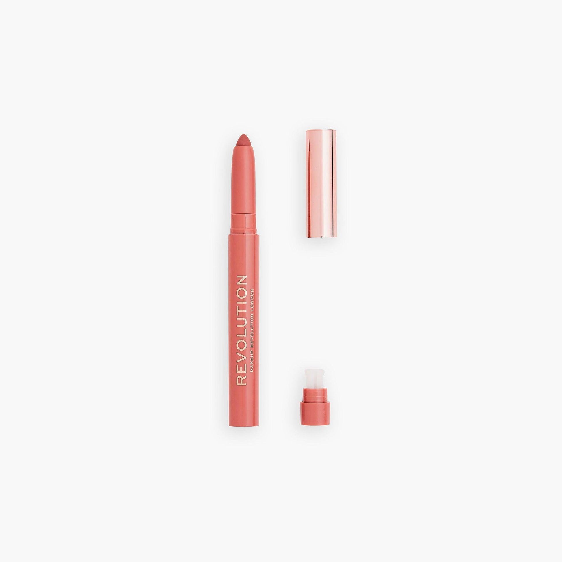 Revolution Velvet Kiss Lip Crayon White Wedding 1 Piece - TheSkinFit