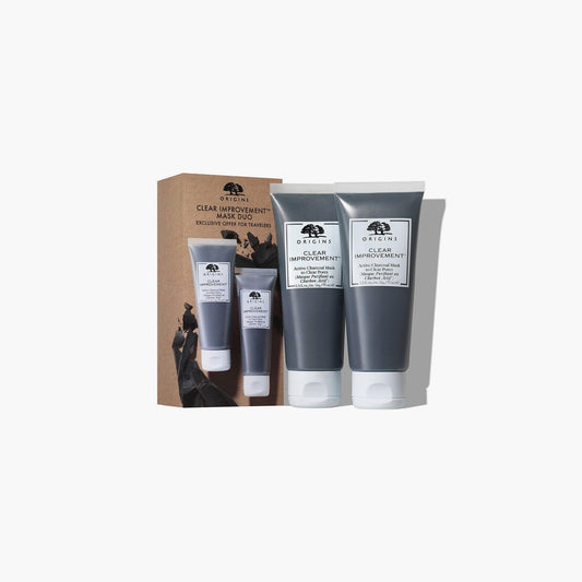 Origins Clear Improvement Active Charcoal Mask Duo 75ml - TheSkinFit