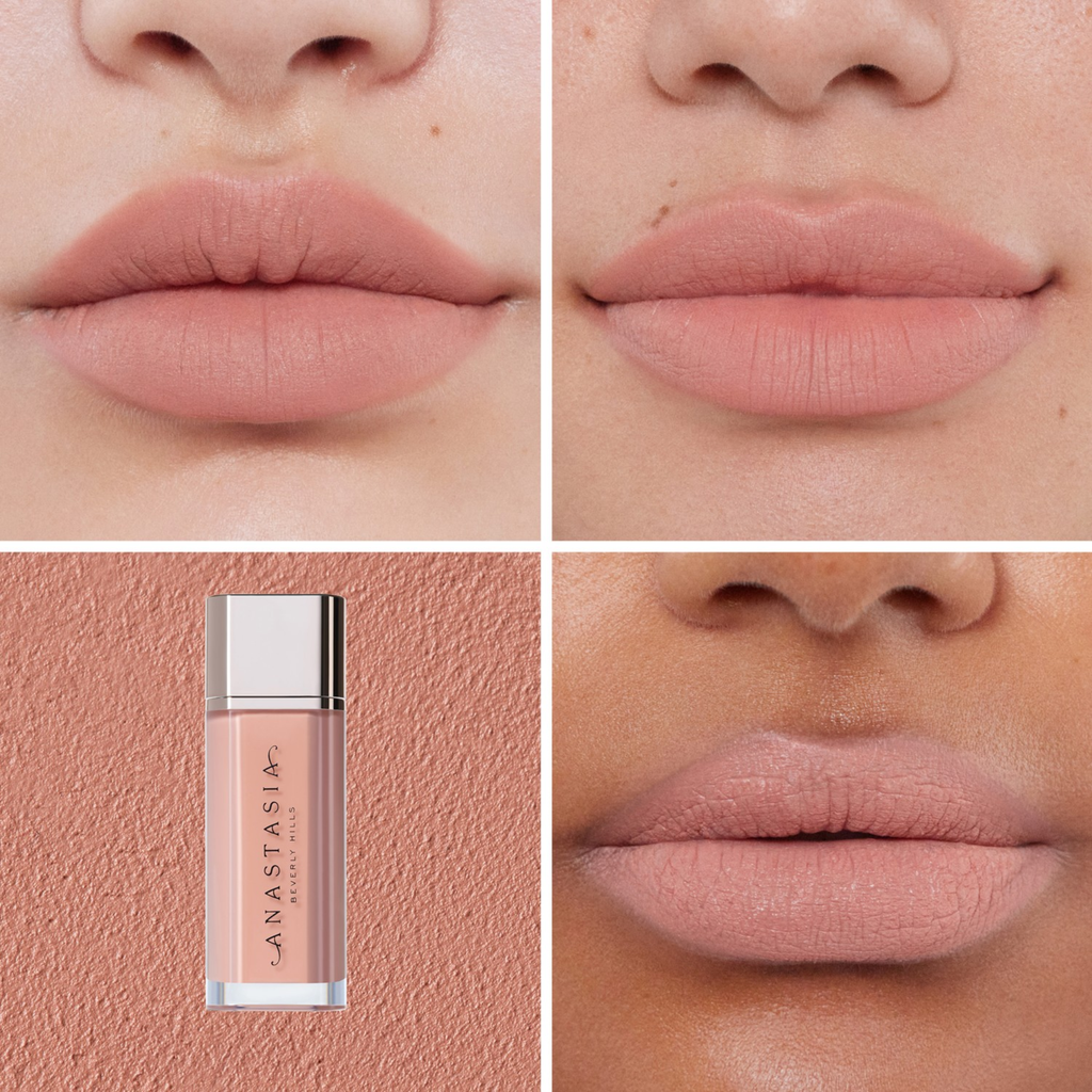 Anastasia Beverly Hills Lip Velvet Liquid Lipstick Before | After Image