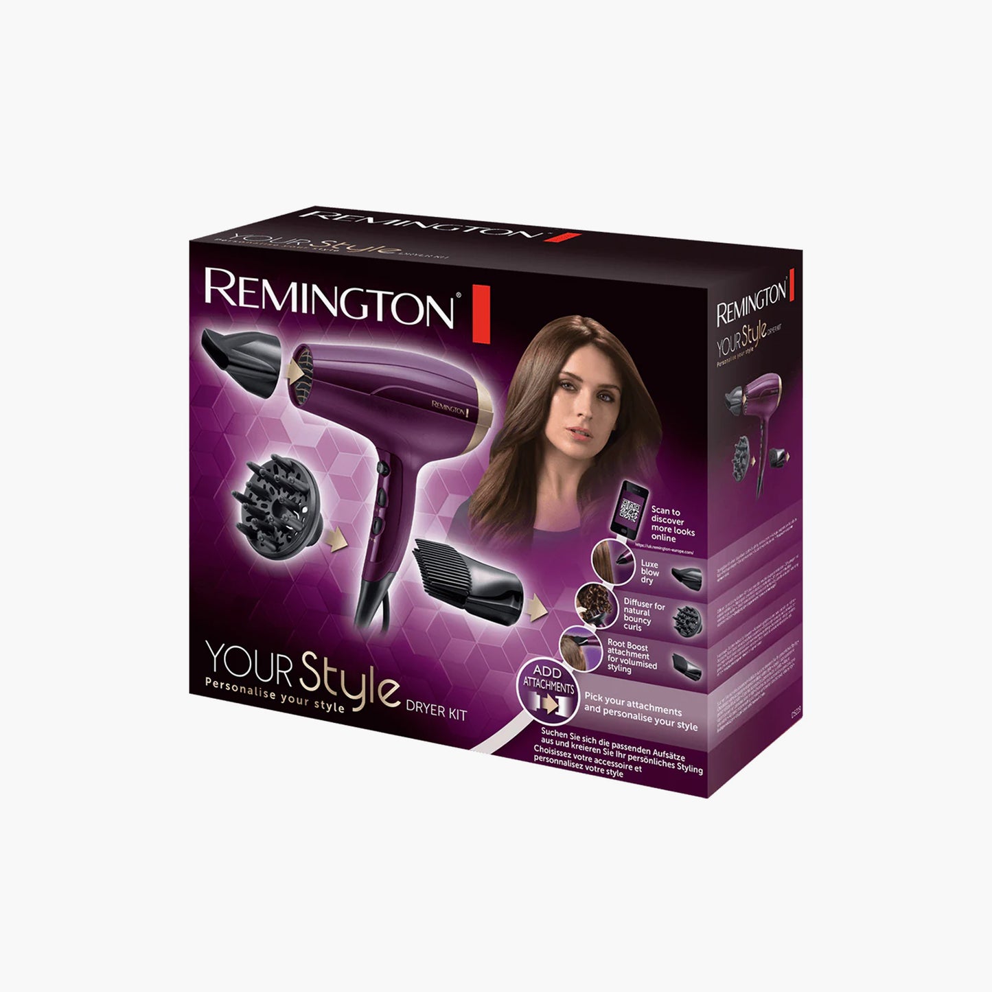 Remington Your Style Hair Dryer Kit D5219 1 Piece
