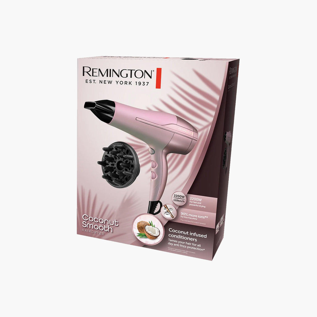 Remington Coconut Smooth Hair Dryer D5901 E51 1 Piece - TheSkinFit