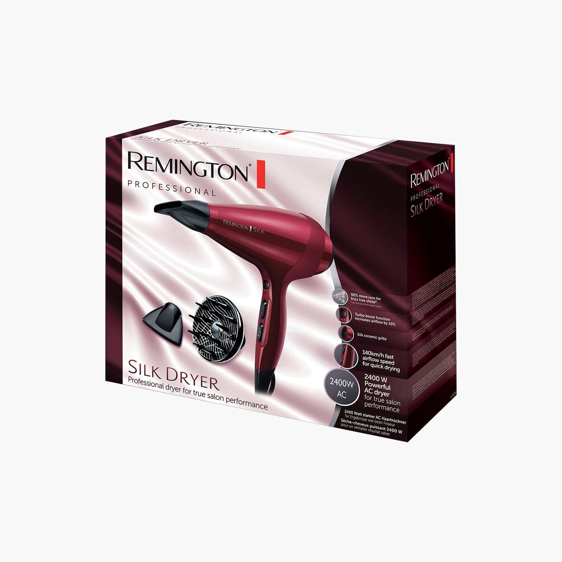Remington Silk Hair Dryer D9096 Piece
