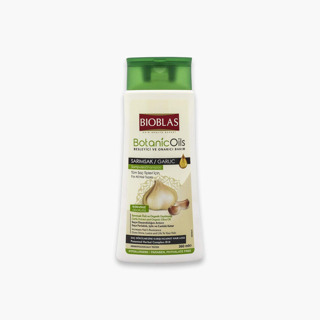Bioblas Botanic Oils Garlic Shampoo 360ml - TheSkinFit