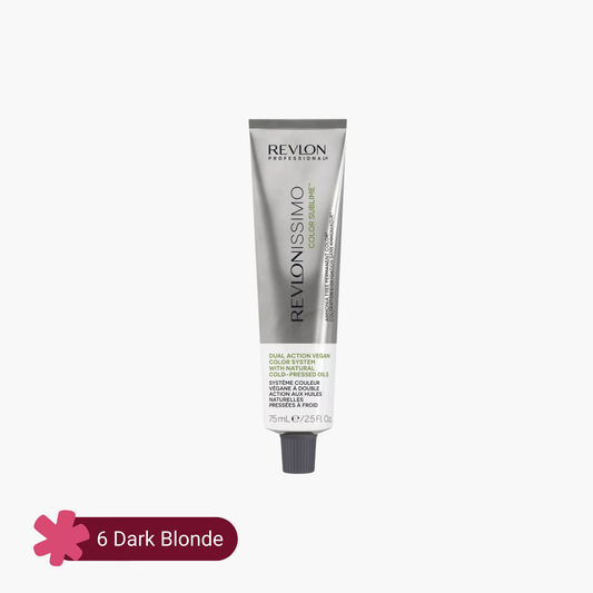 Revlon Professional Revlonissimo Color Sublime Ammonia Free Hair Color 6 Dark Blonde 75ml