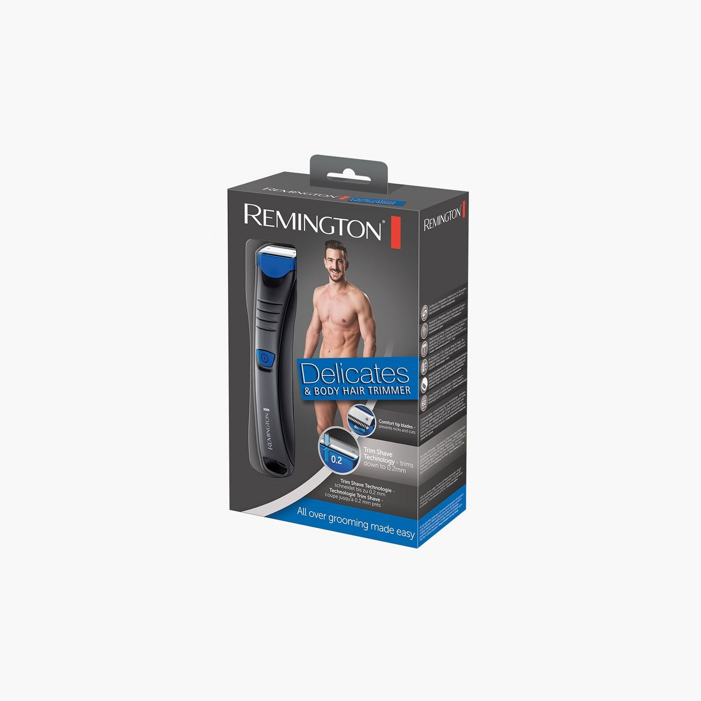 Remington Delicates & Body Hair Trimmer BHT250 1 Piece