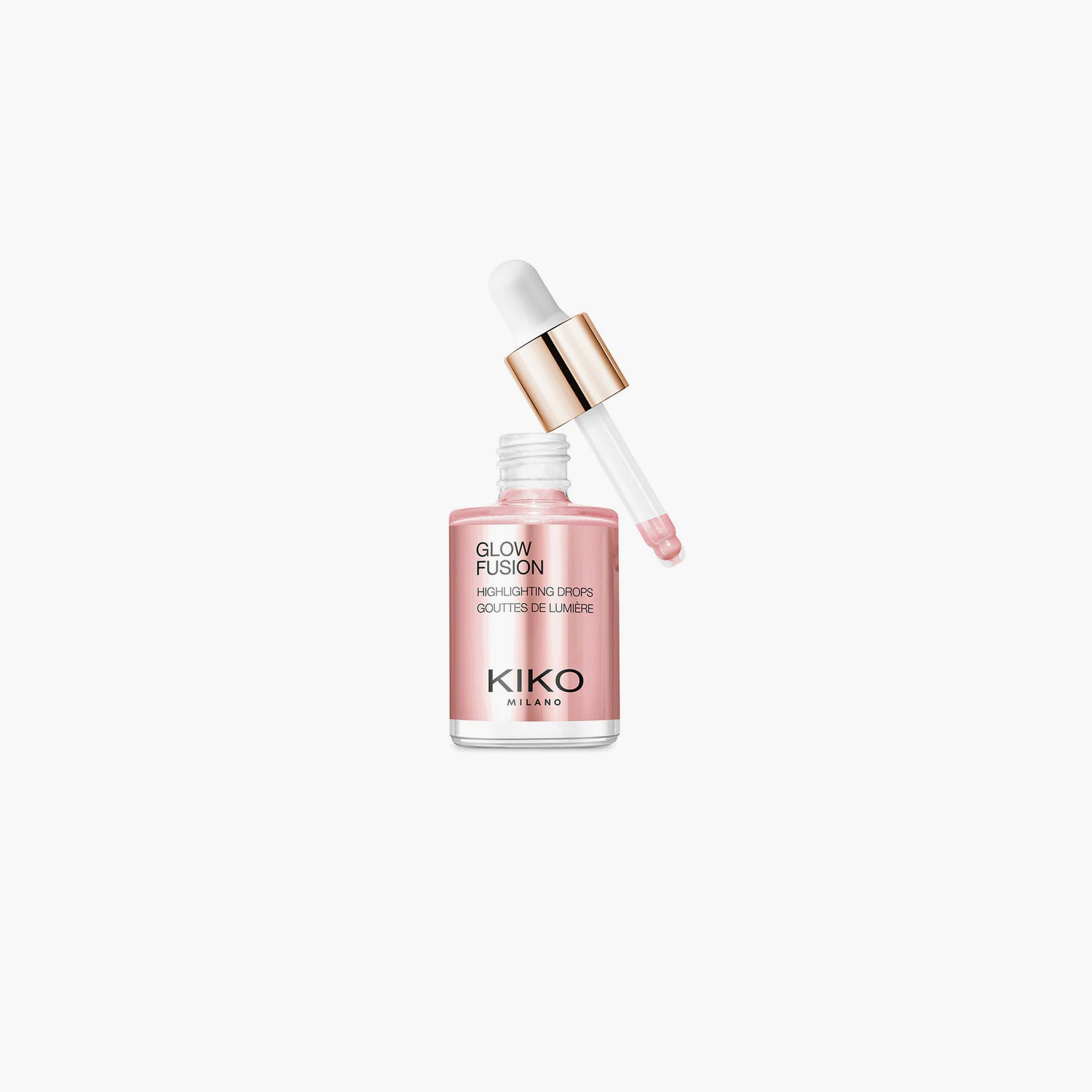 Kiko Milano Glow Fusion Highlighting Drops 01 Platinum Rose 10ml