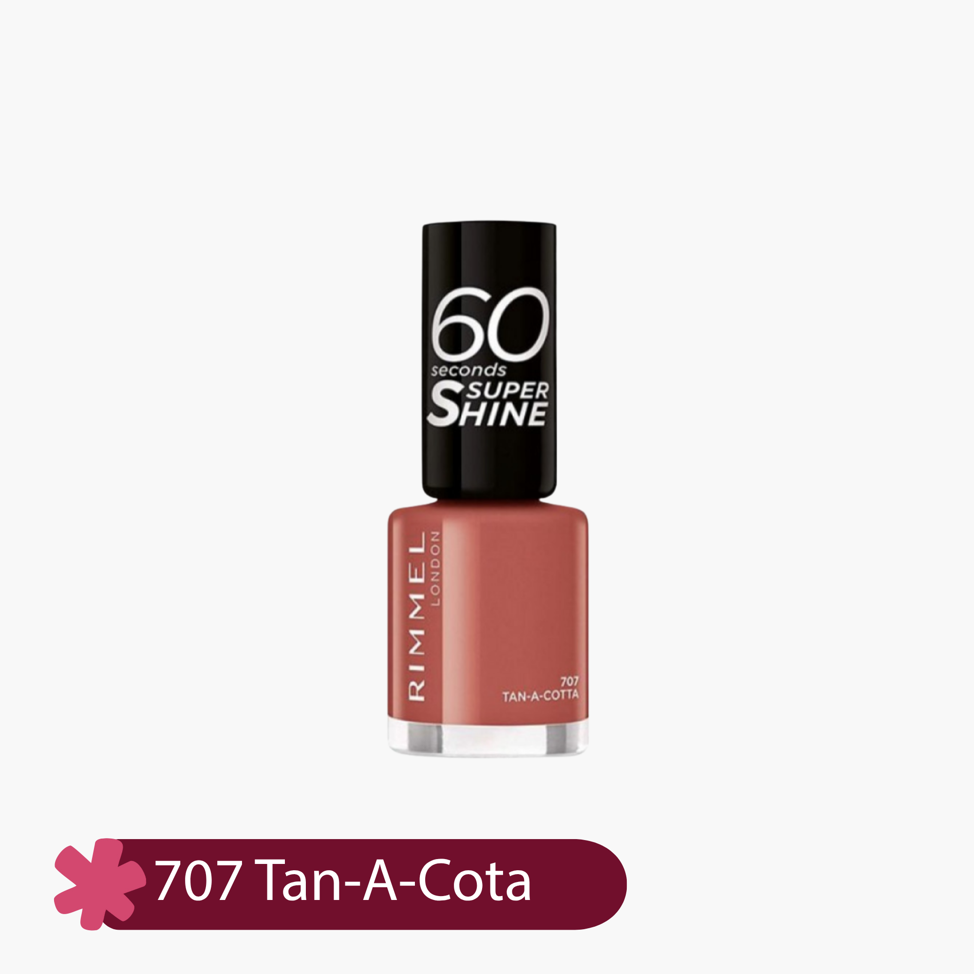 Rimmel 60 Seconds Super Shine Nail Polish 8ml