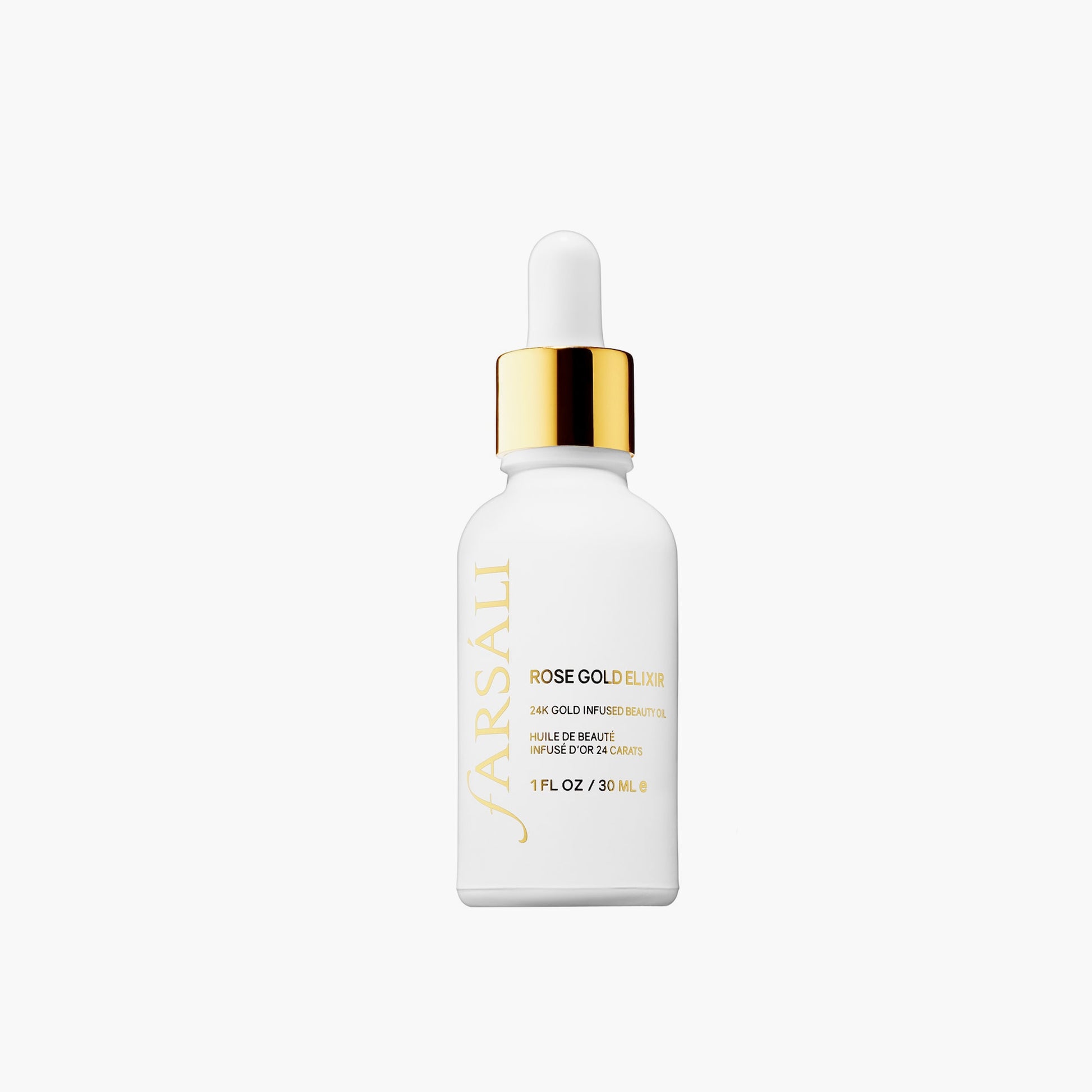 Farsali Rose Gold Elixir 24K Gold Infused Beauty Oil 30ml