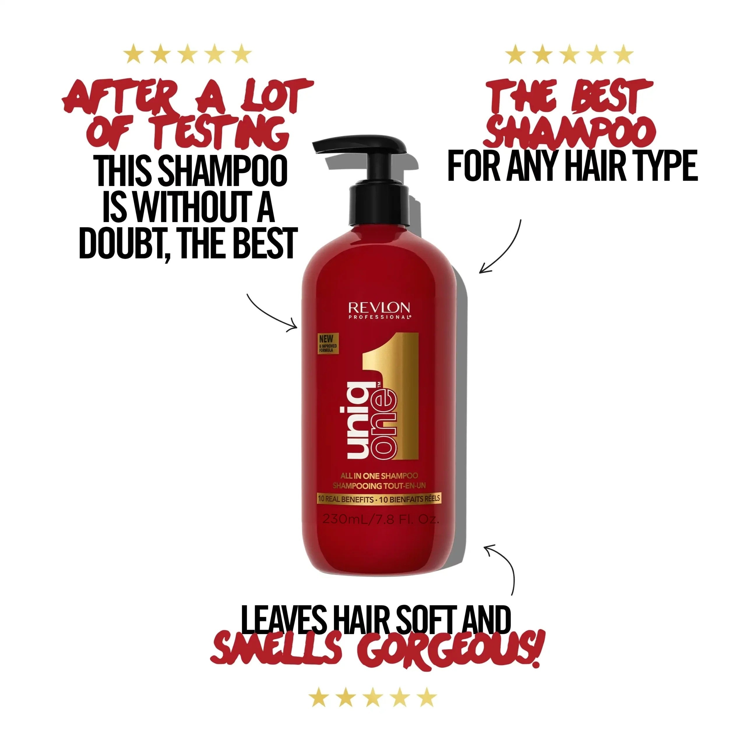 Revlon Professional UniqONE All-in-One Shampoo Classic Fragrance 230ml