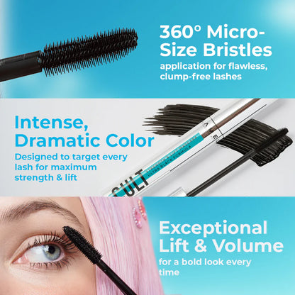 Lamel Cult Strength & Lift Mascara Ultra Black Formula 403 Black 10ml