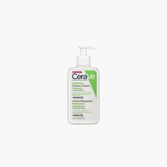CeraVe Hydrating Cream-to-Foam Cleanser 236ml - TheSkinFit