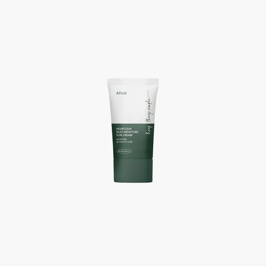 Anua Heartleaf Silky Moisture Sun Cream SPF 50+ PA+++ 50ml
