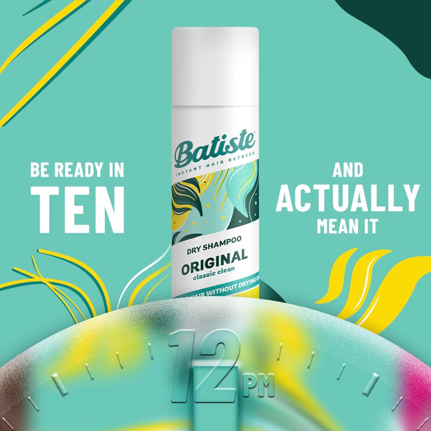 Batiste Dry Shampoo Original Classic Fresh 200ml