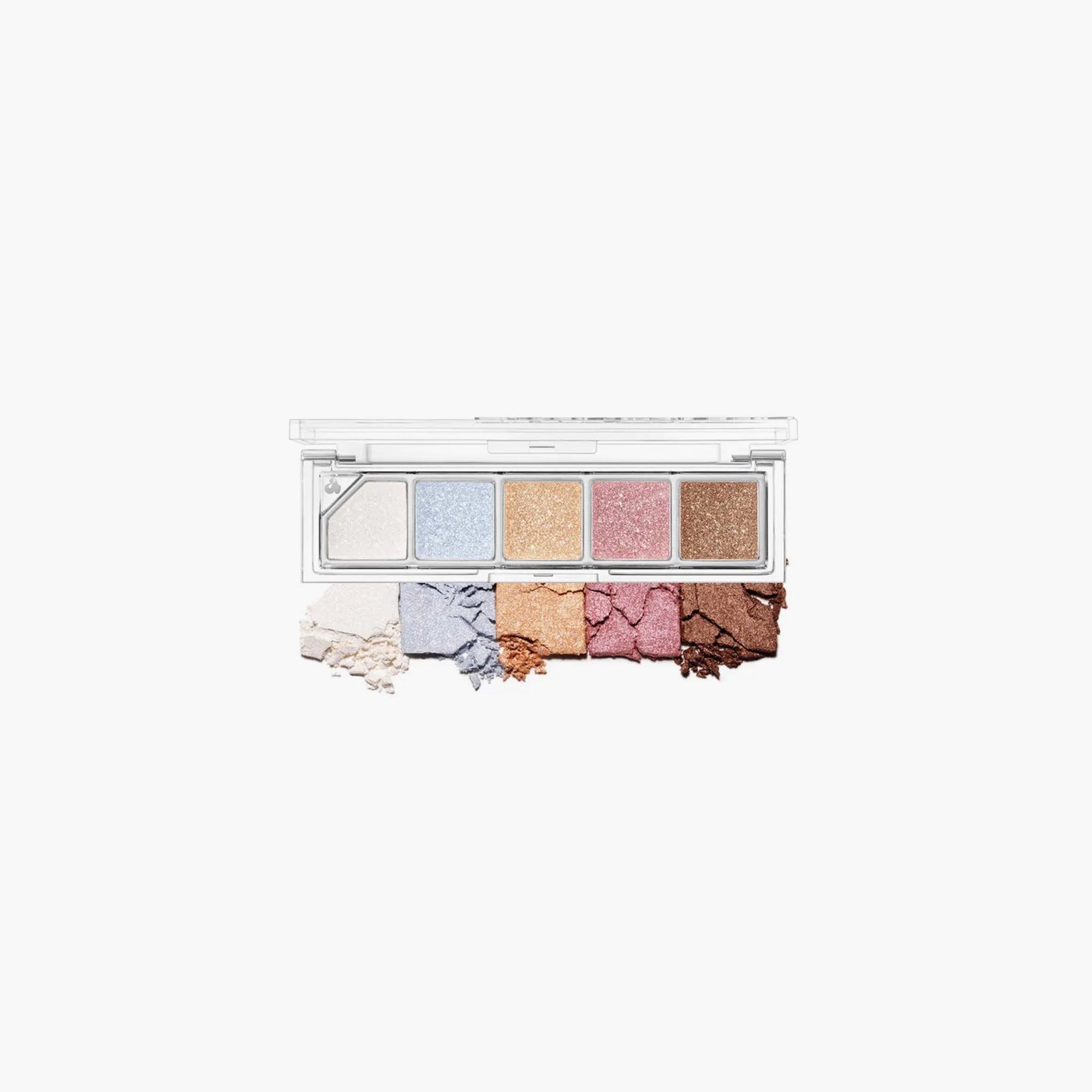 Unleashia Mood Shower Face Palette No.101 Ballerino Shower 4gm - TheSkinFit